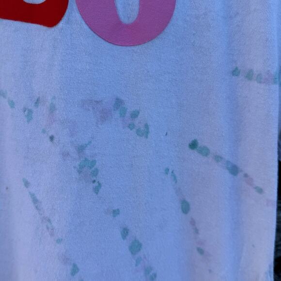 Lizzo Ur Special rainbow colored tie dye Puff Letters shirt Size Large - Picture 4 of 7